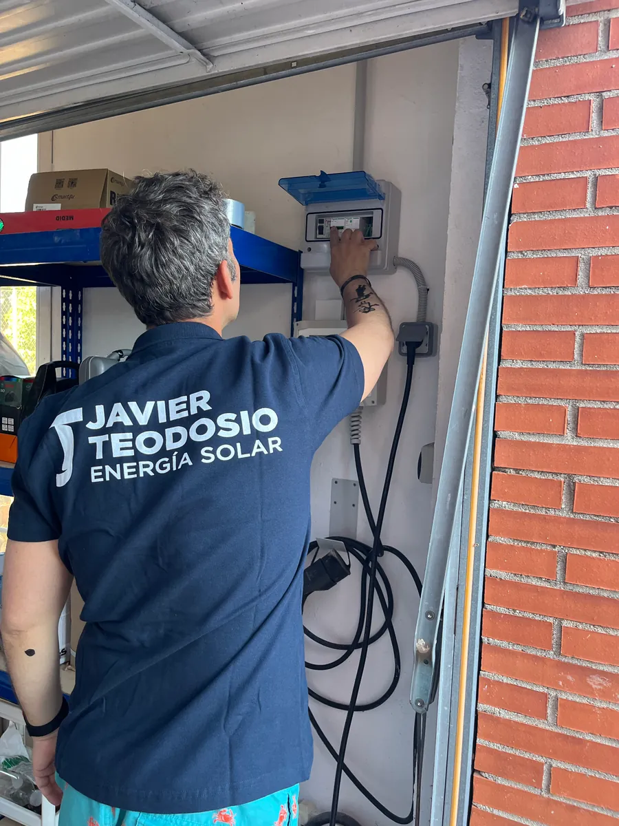 Trabajo de JT Solar en una vivienda de Rivas-Vaciamadrid